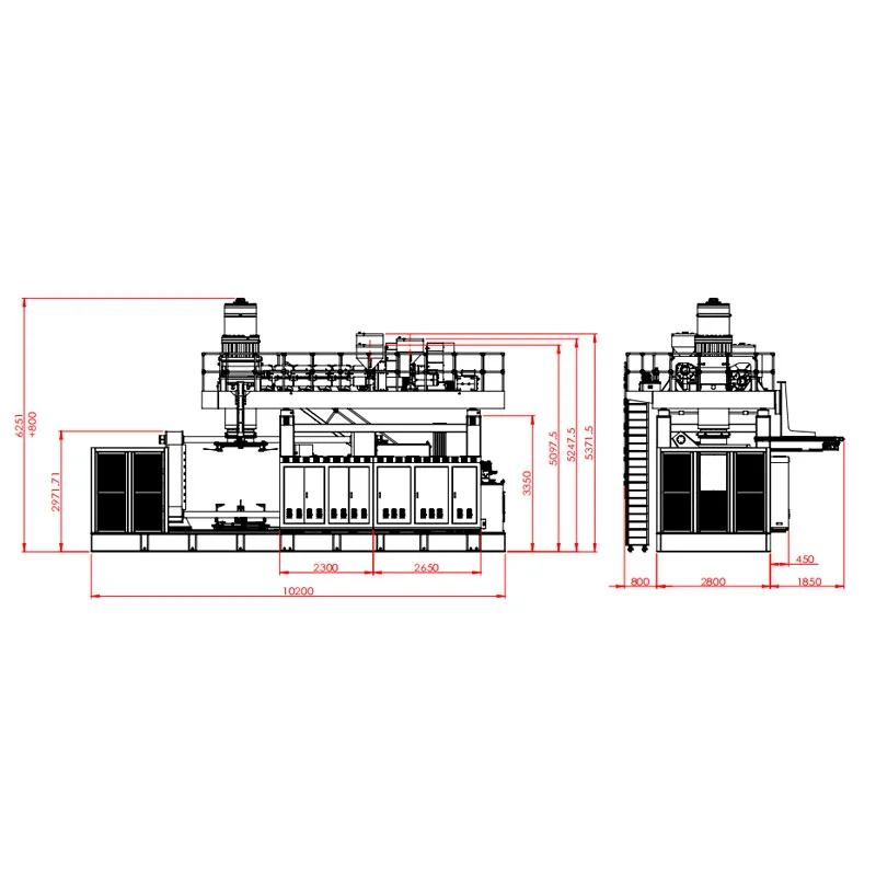 1000L IBC خزانات المياه تتراكم آلة صب الضرب